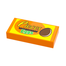 Load image into Gallery viewer, Pieces Chocolate Eggs (Easter) - B3 Customs® Printed 1x2 Tile