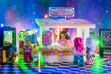 Load image into Gallery viewer, Sweet Air Cotton Candy Stand with Employee Minifig