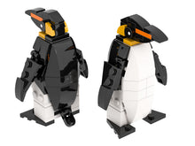 Load image into Gallery viewer, Emperor Penguin made using LEGO parts - B3 Customs