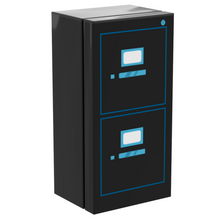 Load image into Gallery viewer, Filing Cabinet for Minifigs made using LEGO parts - B3 Customs
