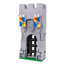 Load image into Gallery viewer, Castle Gate - Custom Castle Modular Building Set made using LEGO parts