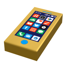 Load image into Gallery viewer, Custom LEGO Phone Tile – 1x2 Printed by B3 Customs