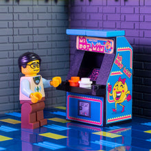 Load image into Gallery viewer, Ms. Dot-Man Custom Arcade Machine made with LEGO parts - B3 Customs