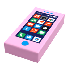 Load image into Gallery viewer, Custom LEGO Phone Tile – 1x2 Printed by B3 Customs