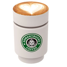 Load image into Gallery viewer, Somanybucks Coffee Cup with Heart Foam on Top - B3 Customs