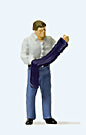 Load image into Gallery viewer, Preiser 28170 HO Scale Man Buying Pants