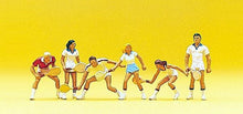 Load image into Gallery viewer, Preiser 10078 HO Scale Recreation &amp; Sports -- Tennis Players