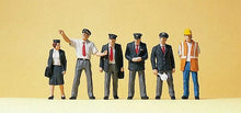 Load image into Gallery viewer, Preiser 10410 HO Scale Railroad Personnel -- Railway Workers Great Britain