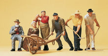Load image into Gallery viewer, Preiser 45157 G Scale Pedestrians -- Rural Workers &amp; Accessories