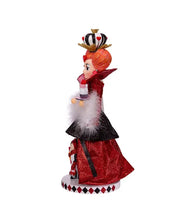 Load image into Gallery viewer, 17.5&quot;HOLLYWOOD QUEEN OF HEART NUTCRACKER