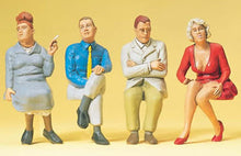 Load image into Gallery viewer, Preiser 65352 O Scale Pedestrians -- Seated Travellers #3