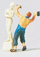 Load image into Gallery viewer, Preiser 29032 HO Scale Working People -- Sculptor With Sculpture
