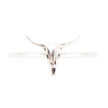 Load image into Gallery viewer, Dainty Longhorn Ring