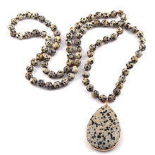 Load image into Gallery viewer, Dalmatian Jasper Love Of Life Necklace