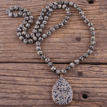 Load image into Gallery viewer, Dalmatian Jasper Love Of Life Necklace