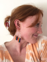 Load image into Gallery viewer, Rainbow Cloud Pride Earrings