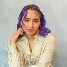 Load image into Gallery viewer, Feather Dangle Statement Earring