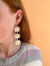 Load image into Gallery viewer, Daisy Dangle Earrings