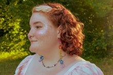 Load image into Gallery viewer, Rainbow Flowers (Large Dangles)