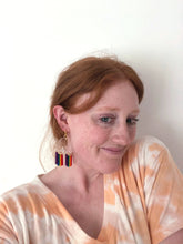 Load image into Gallery viewer, Rainbow Cloud Pride Earrings