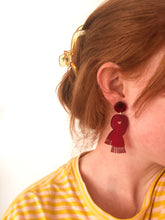 Load image into Gallery viewer, “Just to Break Me Like a Promise” Scarf Taylor Swift Earrings
