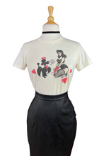 Load image into Gallery viewer, Bound To You Fitted Tee in Ivory LARGE