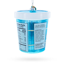 Load image into Gallery viewer, Cookies Ice Cream Pint Glass Christmas Ornament