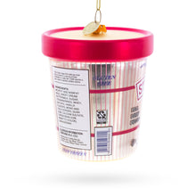Load image into Gallery viewer, Strawberry Ice Cream Pint Glass Christmas Ornament
