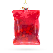 Load image into Gallery viewer, Fruity Chews Candy Bag Glass Christmas Ornament