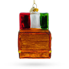 Load image into Gallery viewer, Landmarks of Rome, Italy Glass Christmas Ornament