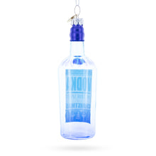 Load image into Gallery viewer, Vodka Bottle Glass Christmas Ornament