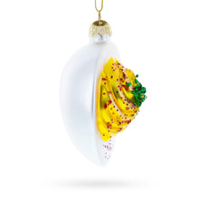 Load image into Gallery viewer, Deviled Egg Glass Christmas Ornament