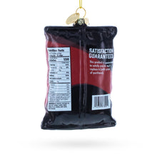 Load image into Gallery viewer, BBQ Potato Chips Bag Glass Christmas Ornament
