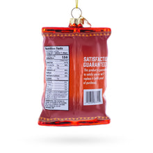 Load image into Gallery viewer, Tortilla Chips Bag Glass Christmas Ornament