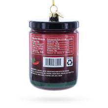Load image into Gallery viewer, Fresh Salsa Jar Glass Christmas Ornament
