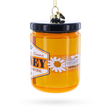 Load image into Gallery viewer, Honey Jar Glass Christmas Ornament