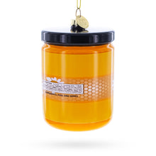 Load image into Gallery viewer, Honey Jar Glass Christmas Ornament