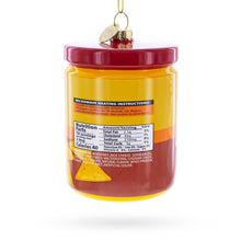 Load image into Gallery viewer, Nacho Cheese Dip Jar Glass Christmas Ornament