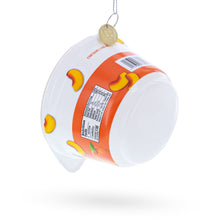 Load image into Gallery viewer, Peach Yogurt Glass Christmas Ornament