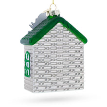 Load image into Gallery viewer, Oktoberfest Santa Beer Stand Glass Christmas Ornament