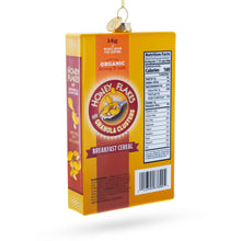 Load image into Gallery viewer, Honey Flakes Granola Cereal Glass Christmas Ornament