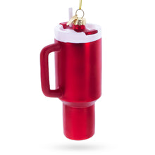 Load image into Gallery viewer, Holiday Coffee Mug Tumbler Glass Christmas Ornament