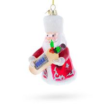 Load image into Gallery viewer, Santa with Vodka Glass Christmas Ornament