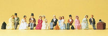 Load image into Gallery viewer, Preiser 12045 HO Scale 1847 Vintage Passengers -- pkg(13)