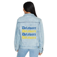 Load image into Gallery viewer, Delaware Gothic Denim Jacket