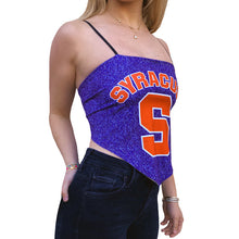 Load image into Gallery viewer, Syracuse Denim Bandana Top