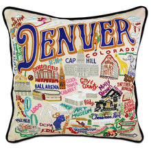 Load image into Gallery viewer, Denver Hand-Embroidered Pillow