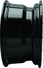 Load image into Gallery viewer, QuadBoss, QuadBoss Wagon 14x7 4+3 4/156 Black Machined Alloy Wheel - Lightweight and Durable for Powersports Vehicles