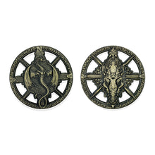 Load image into Gallery viewer, Dragon Compass Rose 50mm Metal