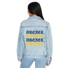 Load image into Gallery viewer, Drexel Gothic Denim Jacket